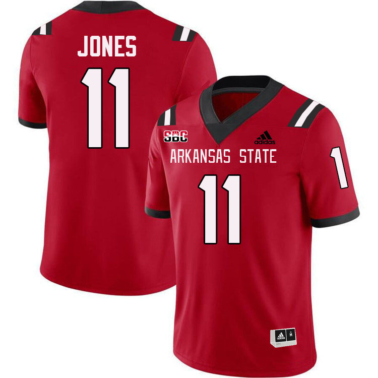 Adam Jones Arkansas State Jersey,Arkansas State Red Wolves Football Uniforms,Jersey-Red